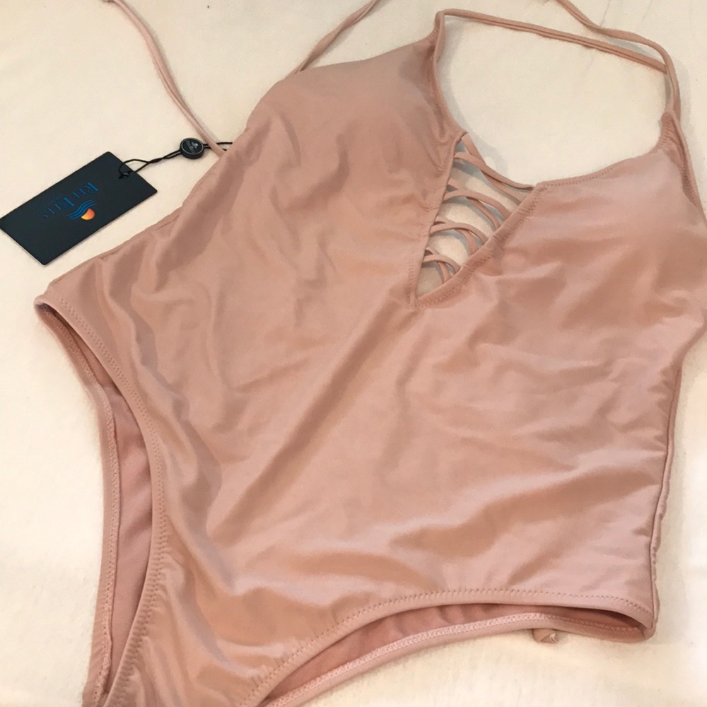 One piece bathing suit